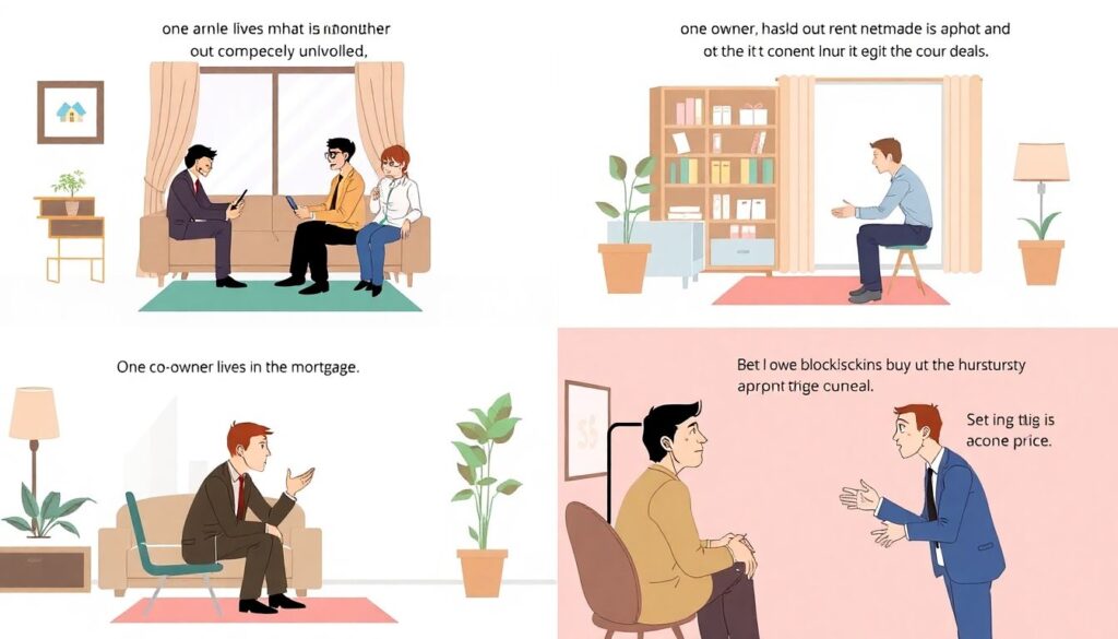 Споры вокруг долей в квартире и порядок их разрешения - иллюстрация