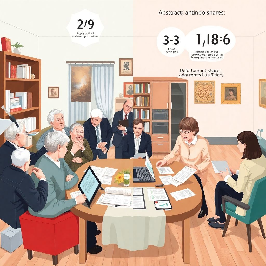 Споры вокруг долей в квартире: порядок их разрешения по закону