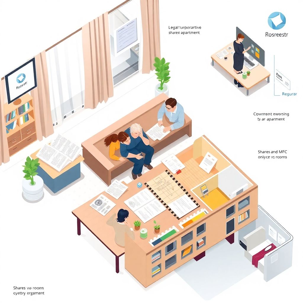 Как оформить право собственности на долю в квартире: пошаговая инструкция