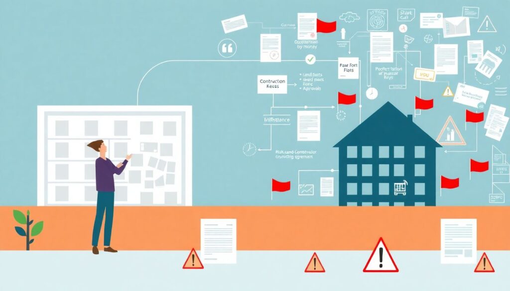 Юридические шаги при покупке квартиры у застройщика - иллюстрация