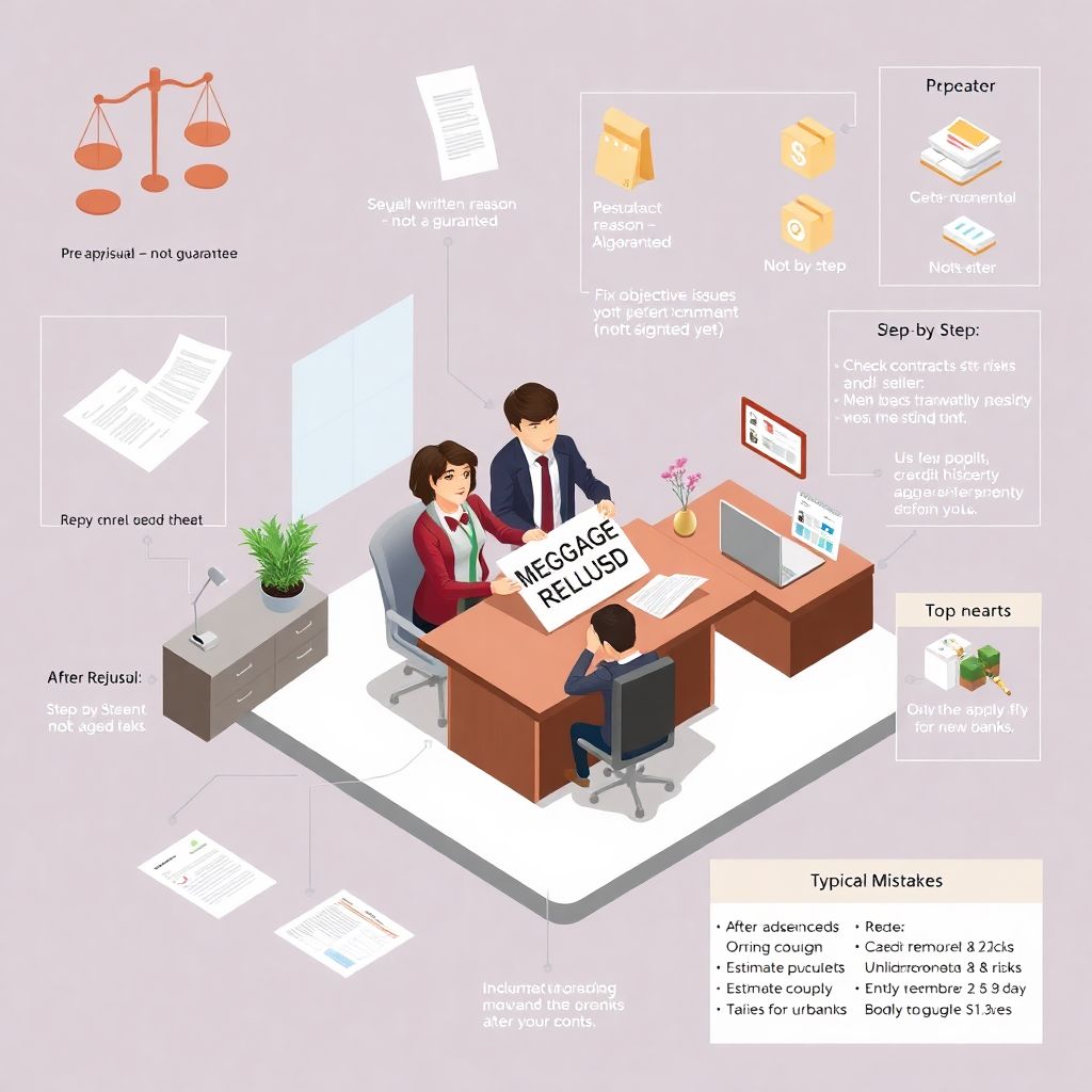 Отказ банка в ипотеке: правовые последствия и алгоритм действий заемщика