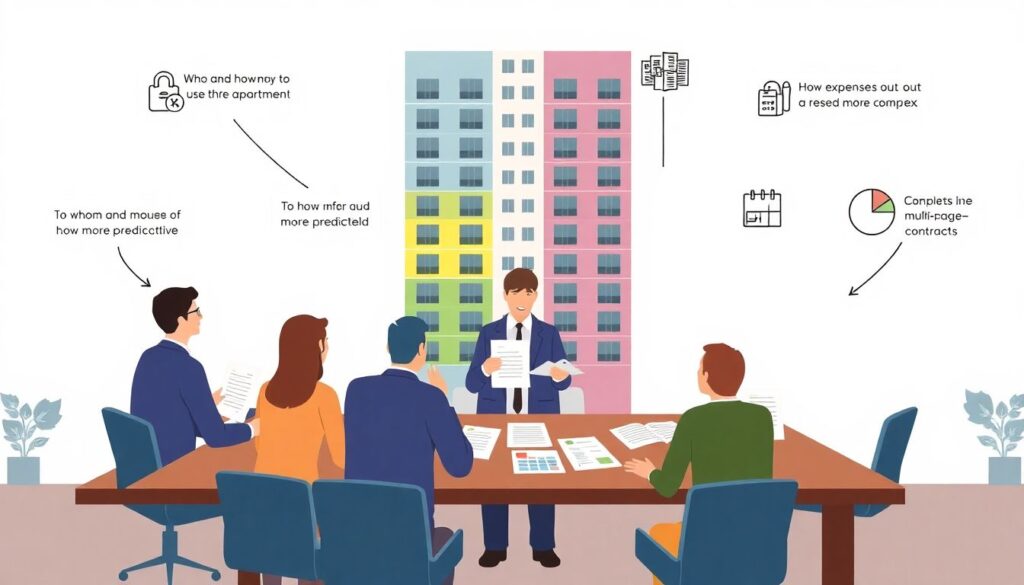 Права и обязанности совладельцев в кооперативной недвижимости - иллюстрация