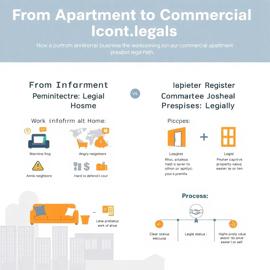 Использование жилой площади для коммерческих целей: как правильно оформить
