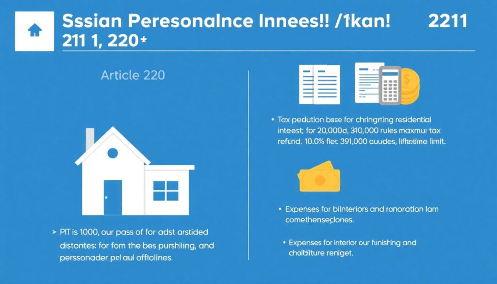 Как учитывать ипотеку при расчете налоговых вычетов за ремонт - иллюстрация