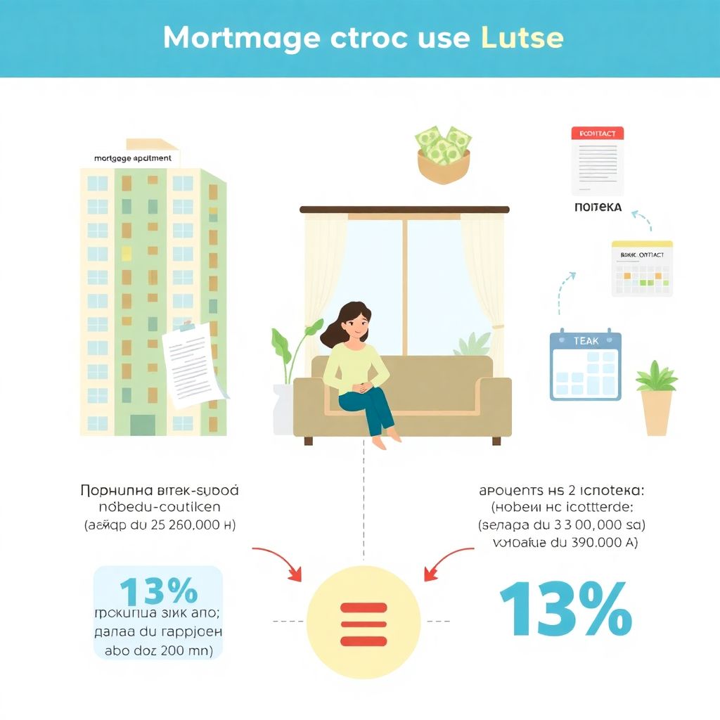 Как учитывать ипотеку при расчете налоговых вычетов за ремонт квартиры