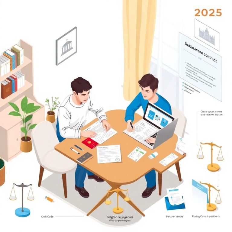 Договор субаренды жилого помещения: как оформить его без нарушений закона