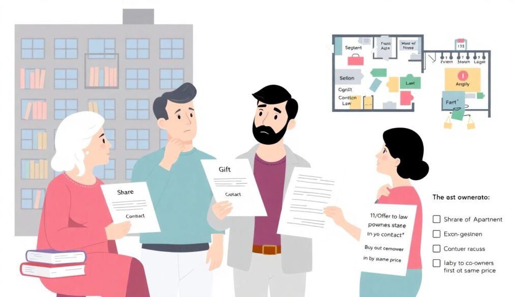 Как выйти из своей доли в квартире законно - иллюстрация