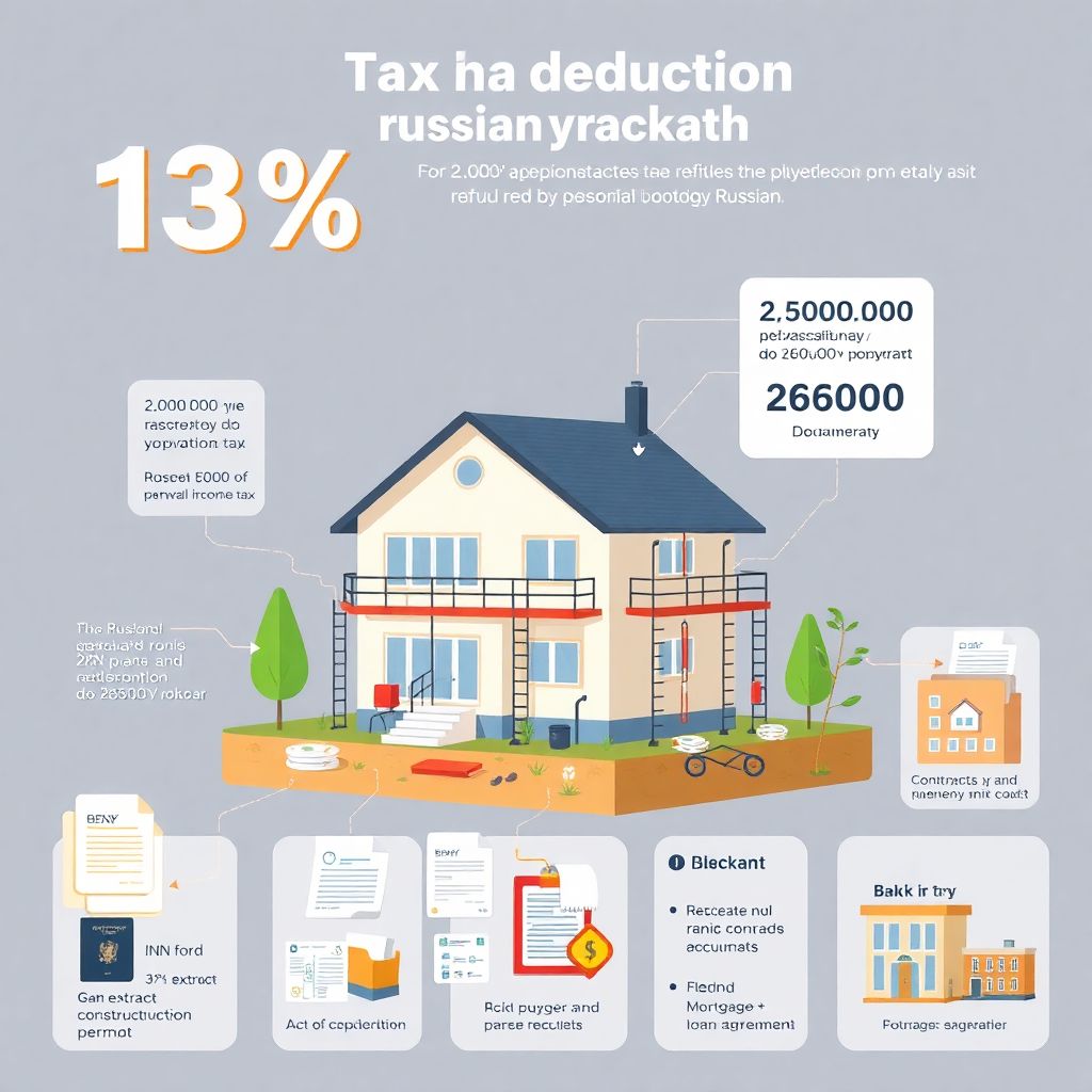 Налоговый вычет на строительство дома: что это и как оформить правильно