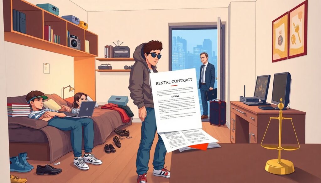 Юридические аспекты сдачи в субаренду жилого помещения - иллюстрация