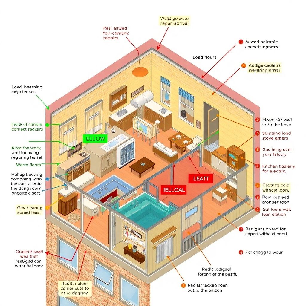 Как оформить перепланировку квартиры без нарушений закона