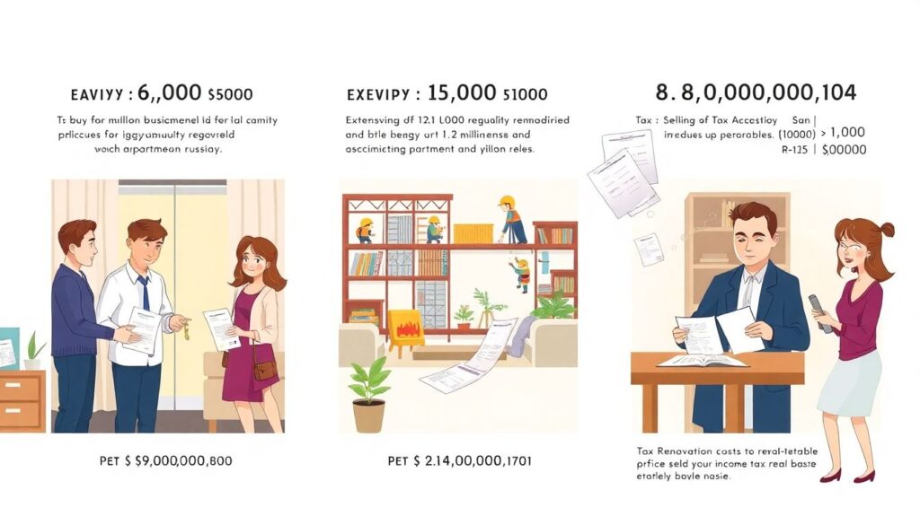 Как учитывать расходы при продаже жилья и налоговые последствия - иллюстрация