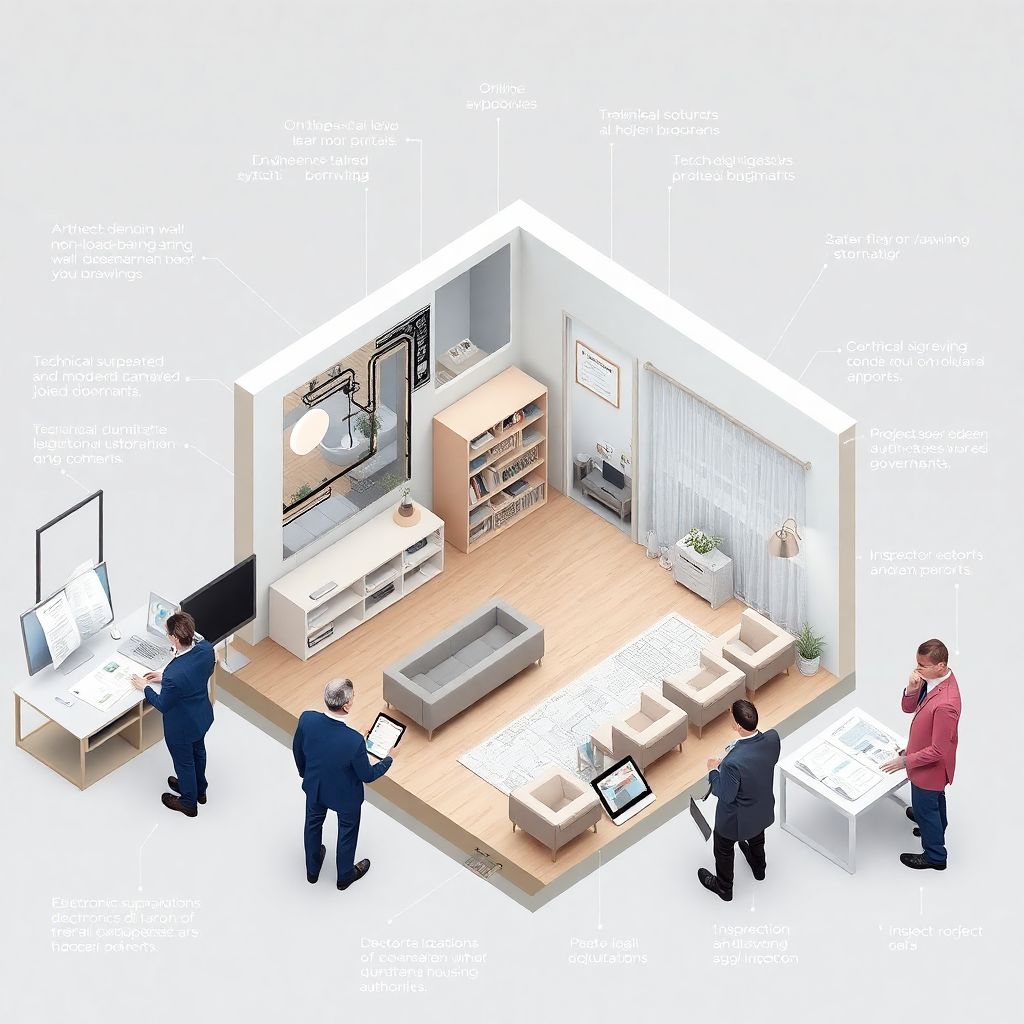 Юридические аспекты проектов перепланировки и архитектурного контроля в строительстве