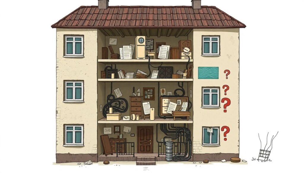 Юридические аспекты владения и ремонта в старых домах - иллюстрация