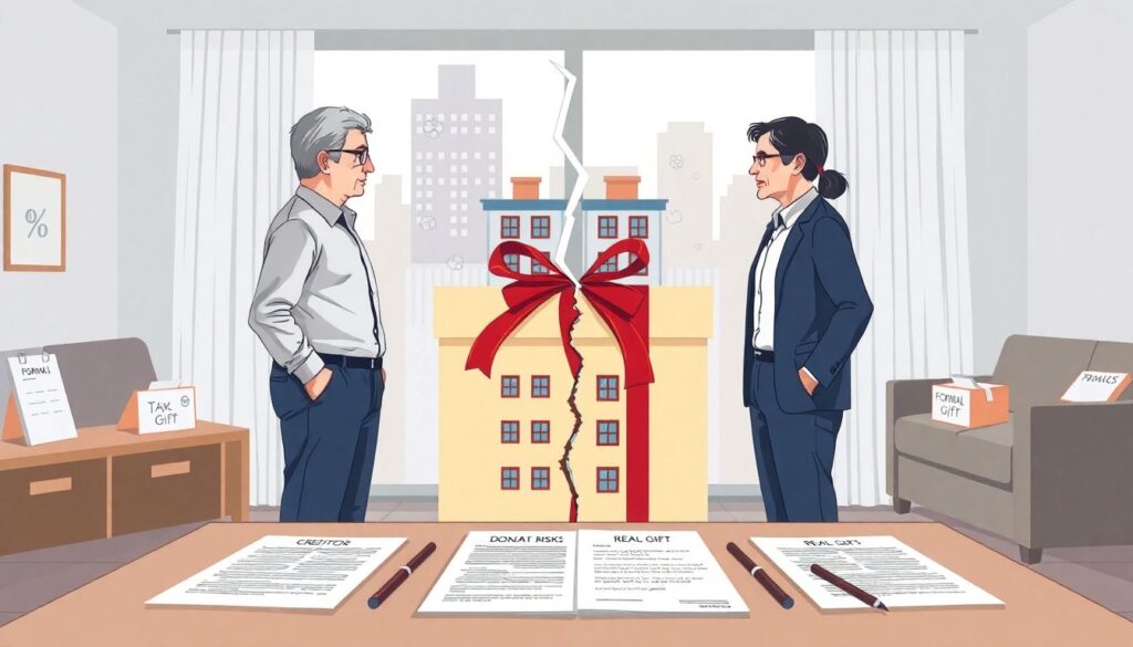 Юридические аспекты дарения жилья близким родственникам - иллюстрация